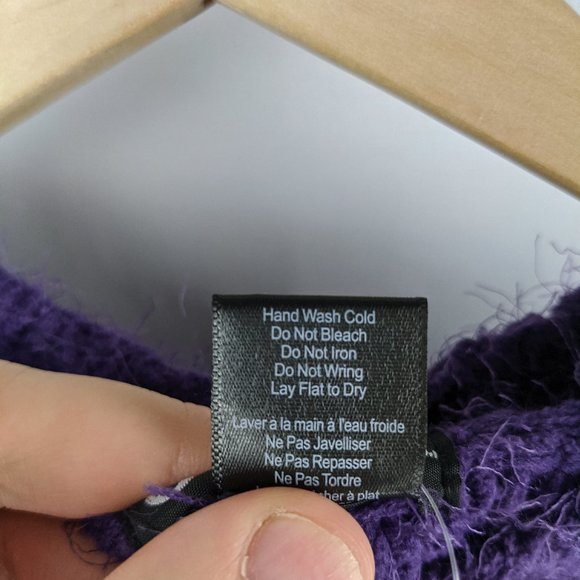 NWT CENY Soft Lavender Purple Knit Size Medium - Picture 8 of 8